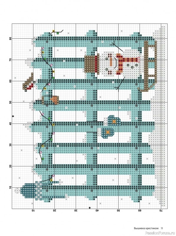 Коллекция вышивки в журнале «Вышивка крестиком №4 2023»