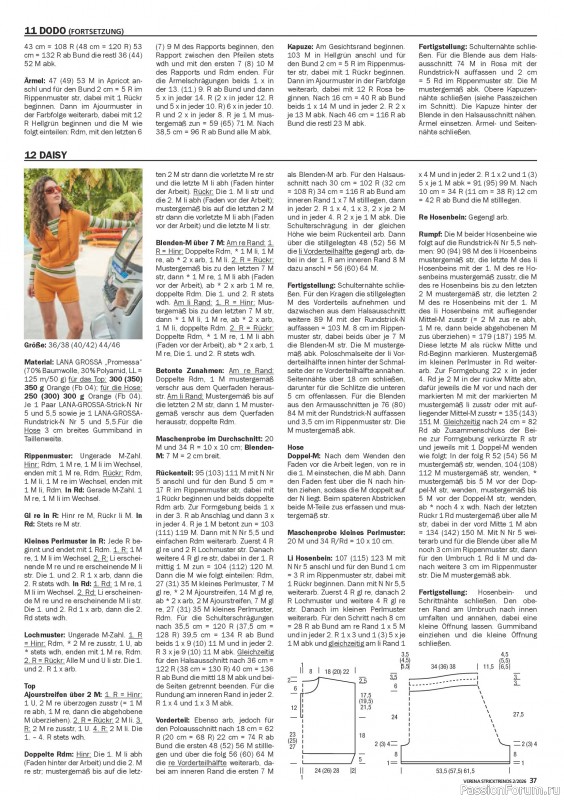 Вязаные модели в журнале «Verena Stricktrends №2 2026»