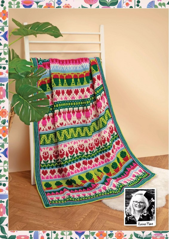 Вязаные проекты крючком в журнале «Crochet Now №124 2025»