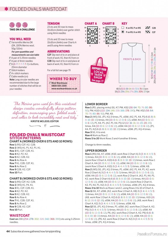 Вязаные проекты крючком в журнале «Simply Knitting №268 2025»