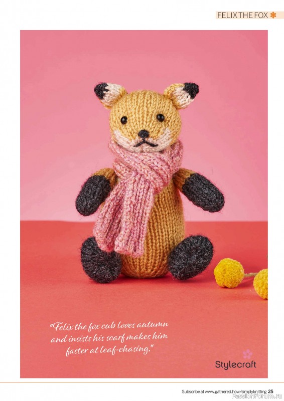 Вязаные проекты крючком в журнале «Simply Knitting №270 2025»