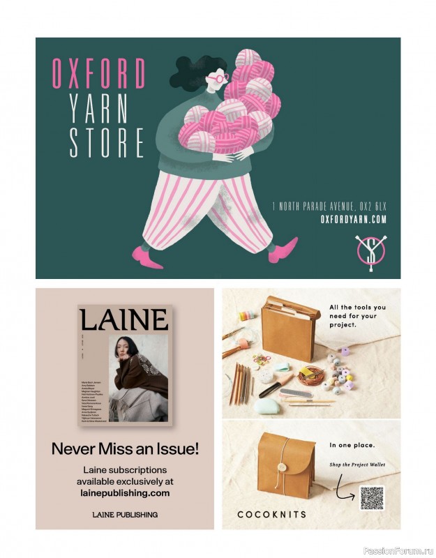 Вязаные проекты в книге &laquo;Laine Magazine №30 - Autumn 2026&raquo;. Часть 2