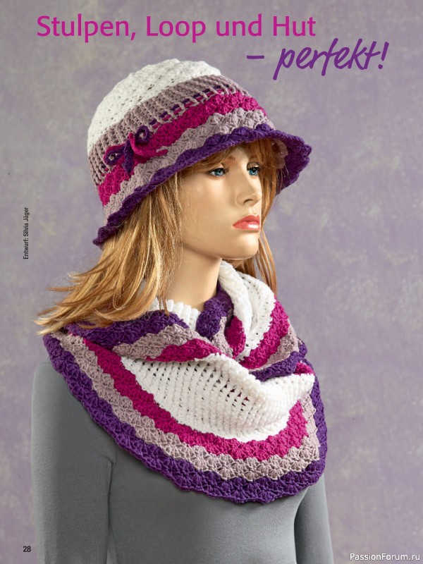 Вязаные проекты в журнале « Spaß am Häkeln №4 2025»