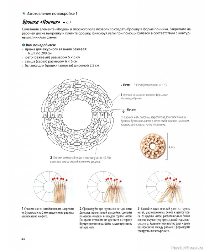 Коллекция проектов для рукодельниц в книге &laquo;Японское ажурное макраме&raquo;