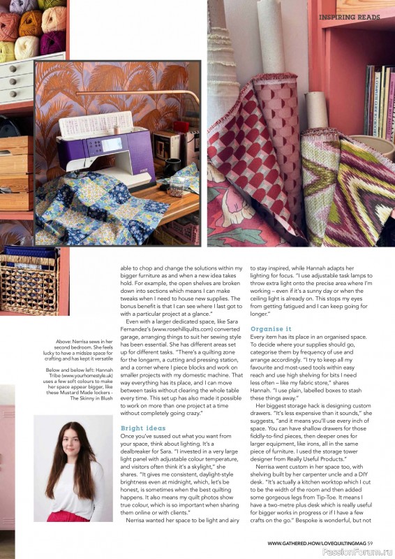 Коллекция проектов для рукодельниц в журнале «Love Patchwork & Quilting №153 2025»