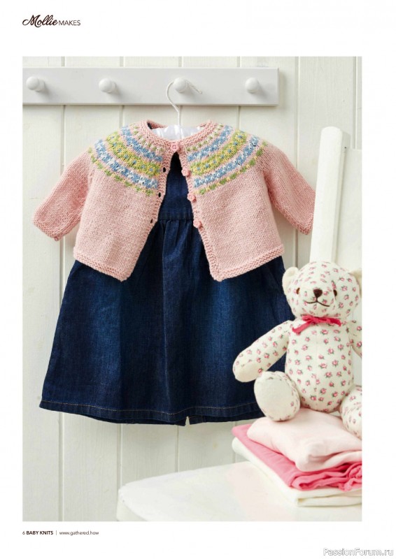 Коллекция проектов для рукодельниц в журнале «Mollie Makes Presents - Gorgeous Knits for Tots 2025»