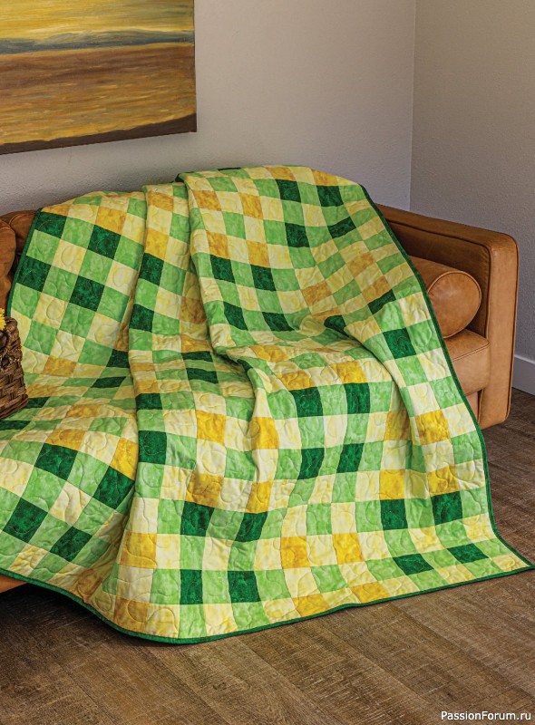 Коллекция проектов для рукодельниц в журнале &laquo;Quick+Easy Quilts - Spring 2026&raquo;