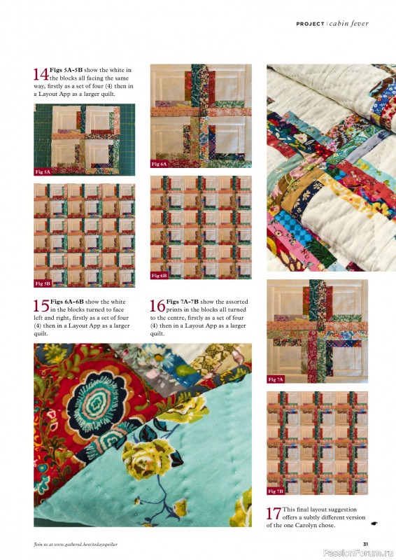 Коллекция проектов для рукодельниц в журнале «Todays Quilter №125 2025»
