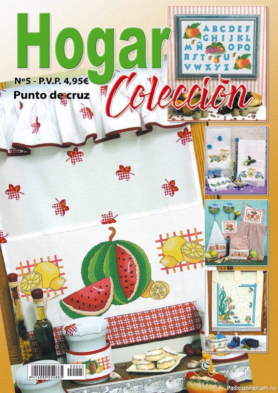 Коллекция вышивки в журнале &laquo;Coleccion Punto de Cruz №5 2026&raquo;
