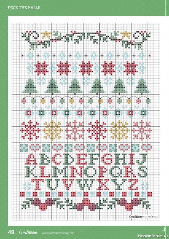 Коллекция вышивки в журнале «CrossStitcher №428 2025»