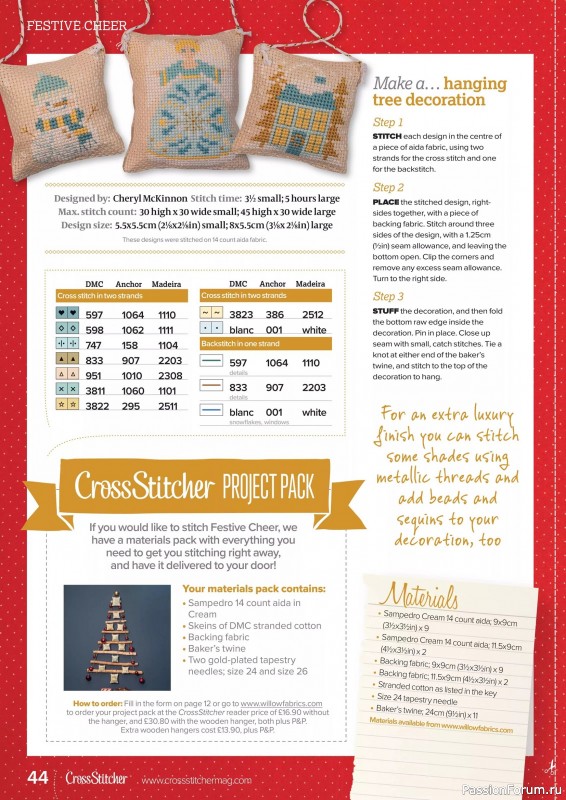 Коллекция вышивки в журнале «CrossStitcher №429 2025»