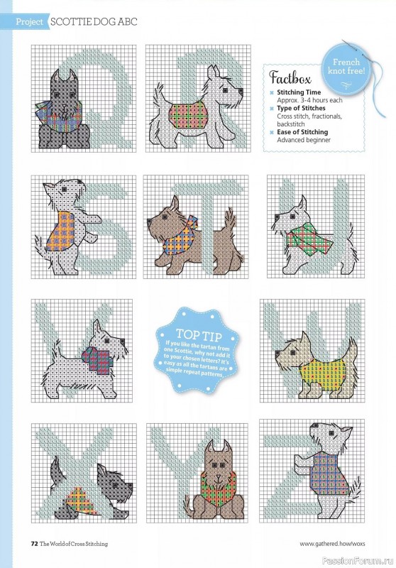 Коллекция вышивки в журнале «The World of Cross Stitching - Special 2023»