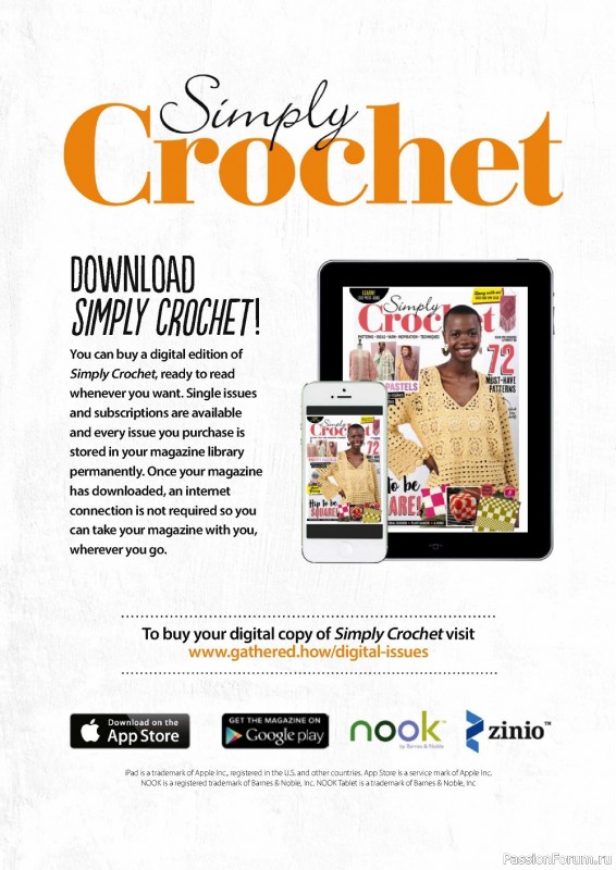 Вязаные модели крючком в журнале «Simply Crochet №127 2022»