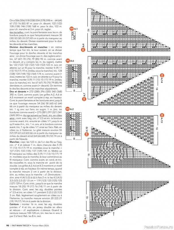 Вязаные модели в журнале &laquo;Fait Main Tricot №59 2026&raquo;