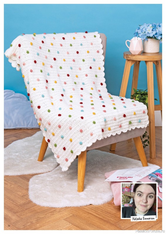 Вязаные проекты крючком в журнале «Crochet Now №128 2025»