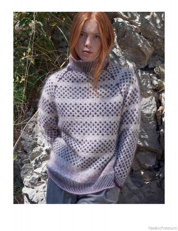 Вязаные проекты в книге «Fair Isle Fashion Knits»