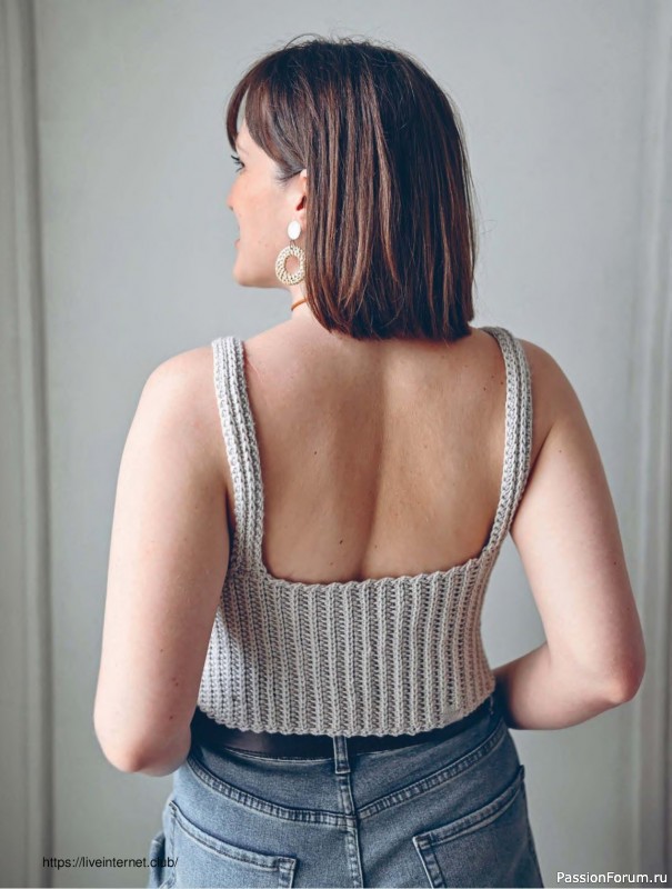 Вязаные проекты в книге «Поперечное вязание крючком от А до Я». Продолжение