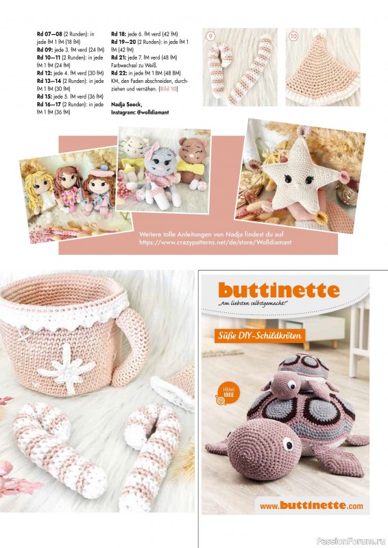 Вязаные проекты в журнале «Amigurumi Magazin №23 2025»