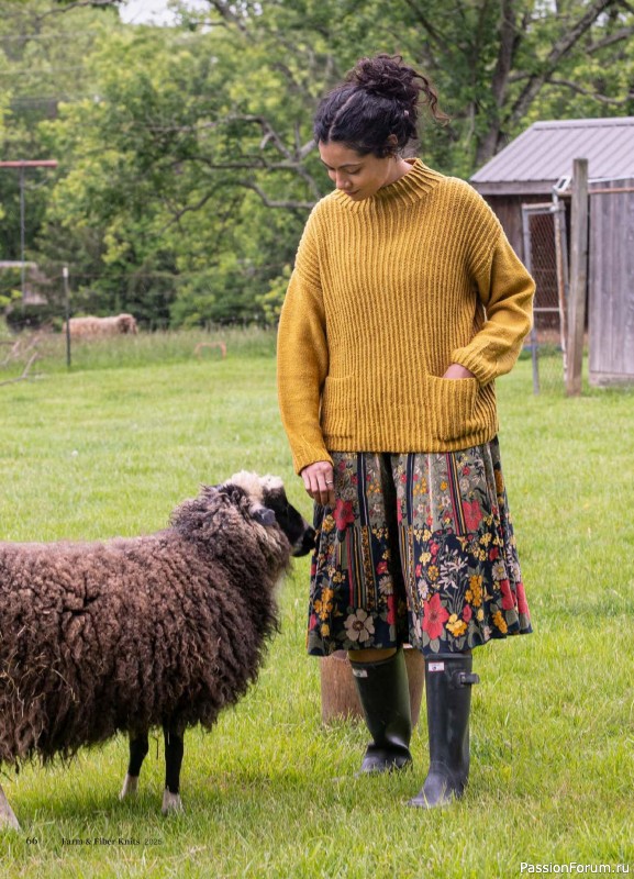 Вязаные проекты в журнале «Farm & Fiber Knits - Fall 2025»