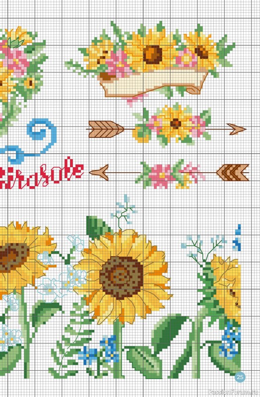 Коллекция проектов для рукодельниц в журнале &laquo;A Punto Croce Fiori - Marzo 2026&raquo;