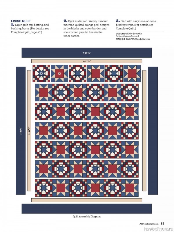 Коллекция проектов для рукодельниц в журнале &laquo;American Patchwork & Quilting №200 2026&raquo;