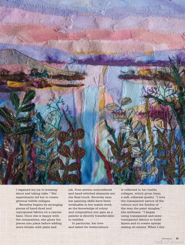 Коллекция проектов для рукодельниц в журнале «Australian Homespun - October-November 2025»