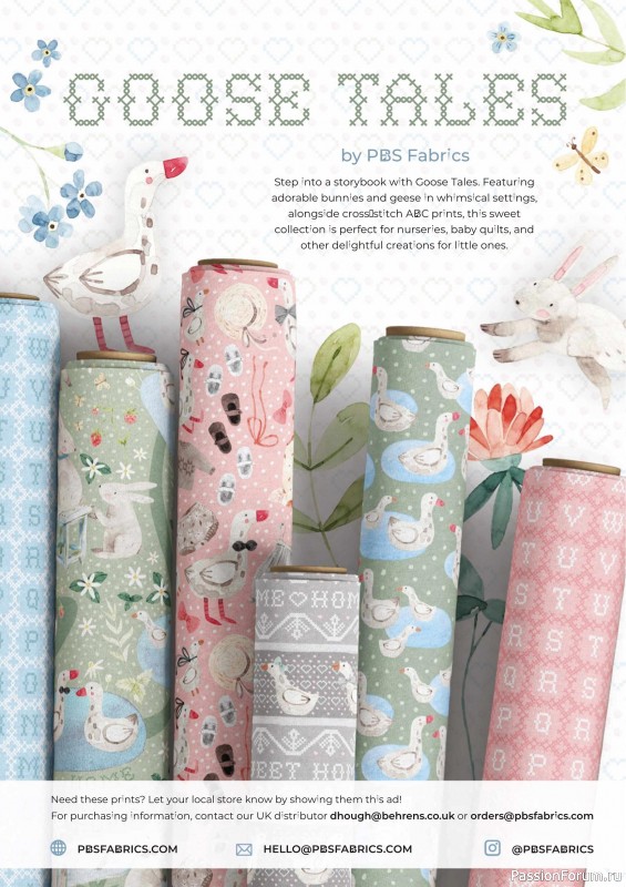 Коллекция проектов для рукодельниц в журнале «Love Patchwork & Quilting №154 2025»