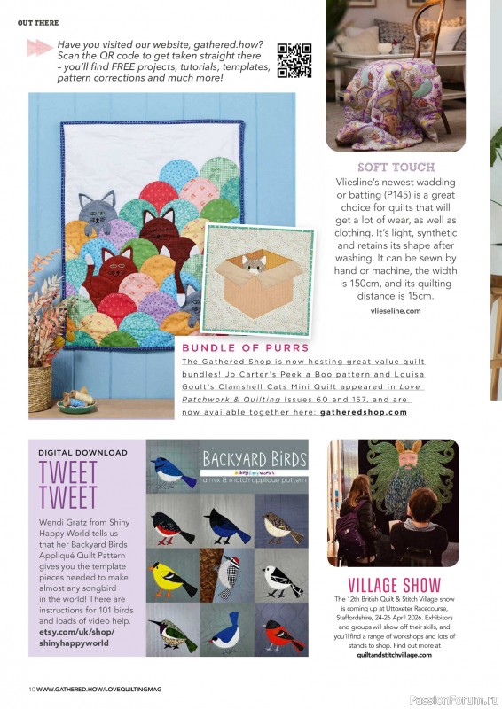 Коллекция проектов для рукодельниц в журнале &laquo;Love Patchwork & Quilting №162 2026&raquo;