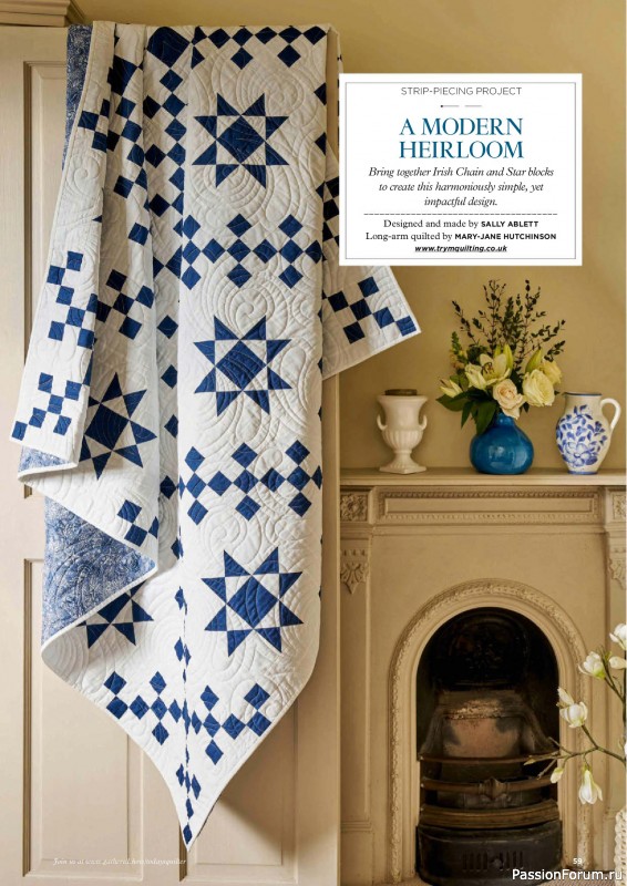 Коллекция проектов для рукодельниц в журнале &laquo;Todays Quilter №136 2026&raquo;