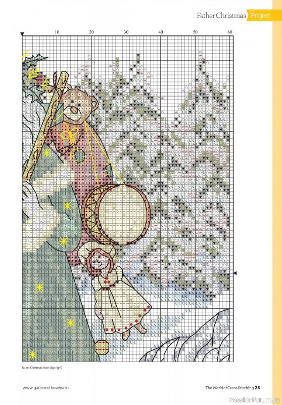 Коллекция вышивки в журнале «The World of Cross Stitching - Special 2023»