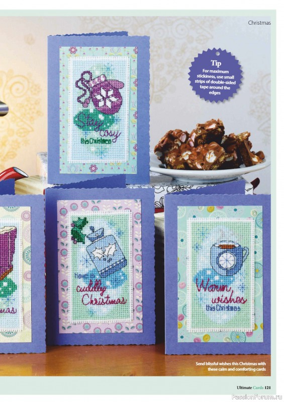 Коллекция вышивки в журнале «Ultimate CrossStitch – Cards 2026»