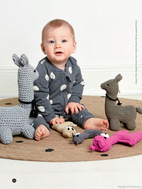 Вязаные модели для детей в журнале «Baby Maschenmode Sonderheft BM 011 2025»