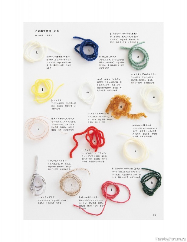 Вязаные модели в книге «Children's Knitwear»
