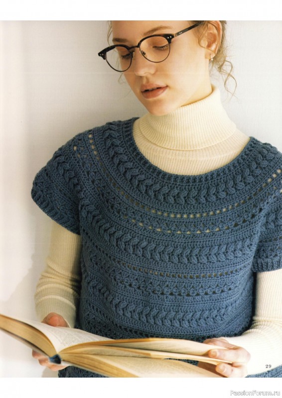 Вязаные модели в книге «Crochet Casual Wardrobe for Adults - 2024»