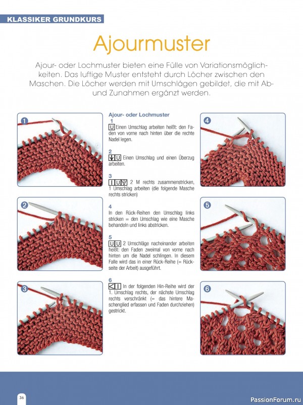 Вязаные модели в журнале &laquo;Hundert Seiten voller Ideen №1 2026 - Tucher & Schals&raquo;