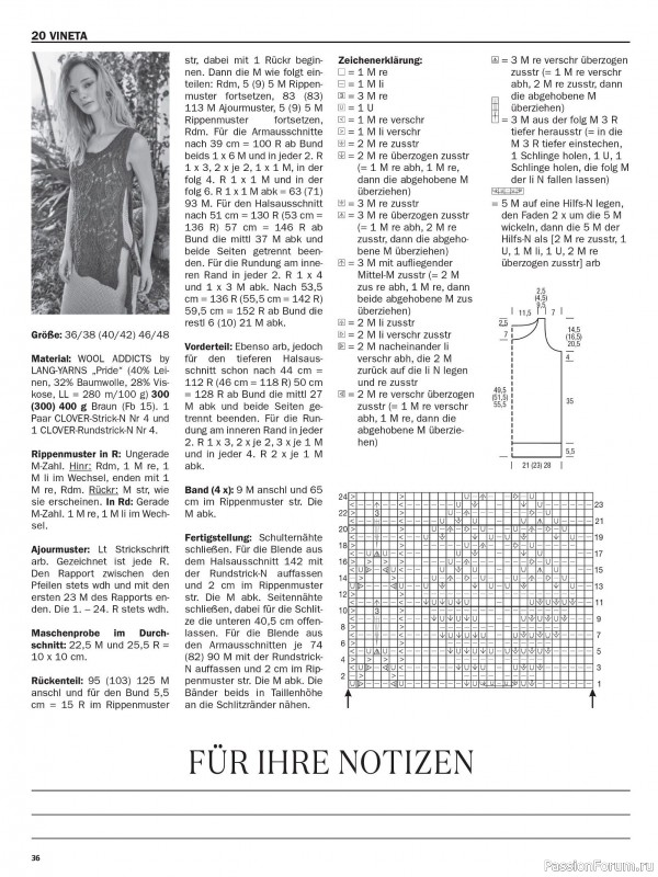 Вязаные модели в журнале &laquo;Maschentrends №2 2026&raquo;