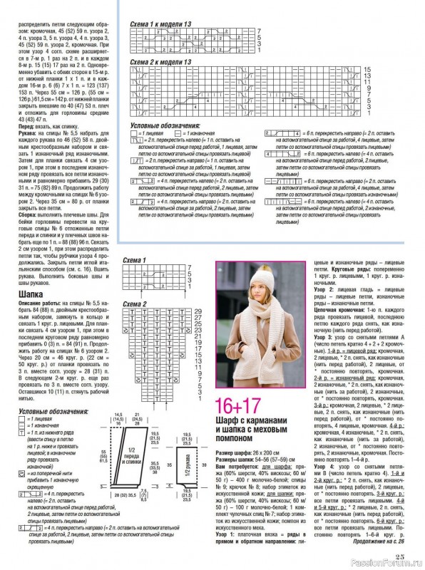 Вязаные модели в журнале «Сабрина №10 2023»