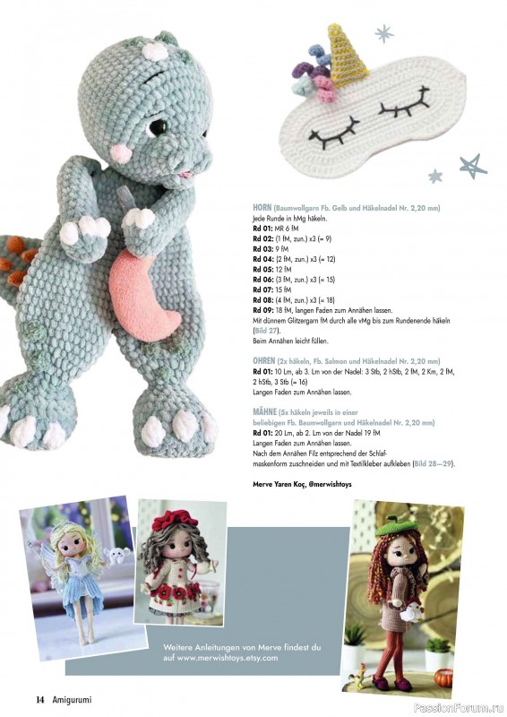 Вязаные проекты крючком в журнале &laquo;Amigurumi Magazin №26 2026&raquo;