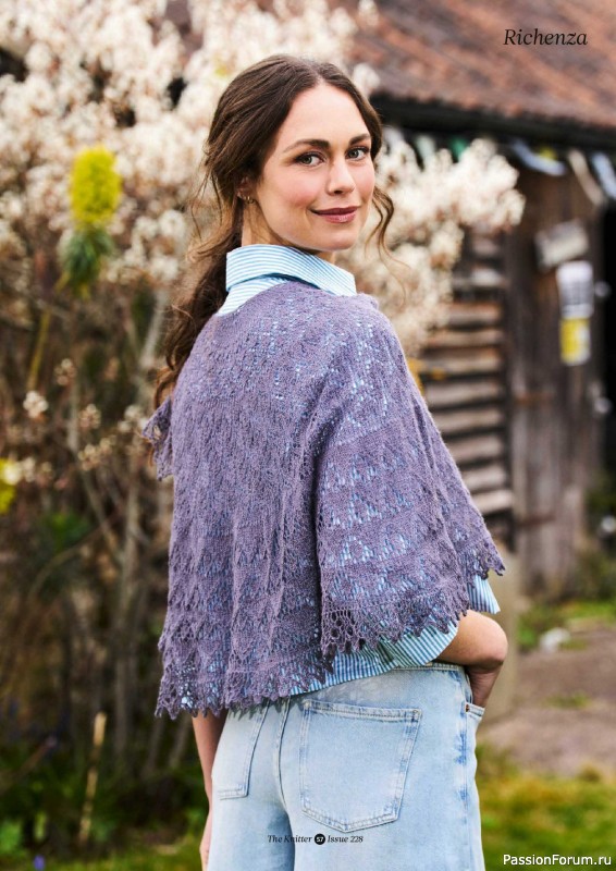 Вязаные проекты спицами в журнале «The Knitter №228 2026»