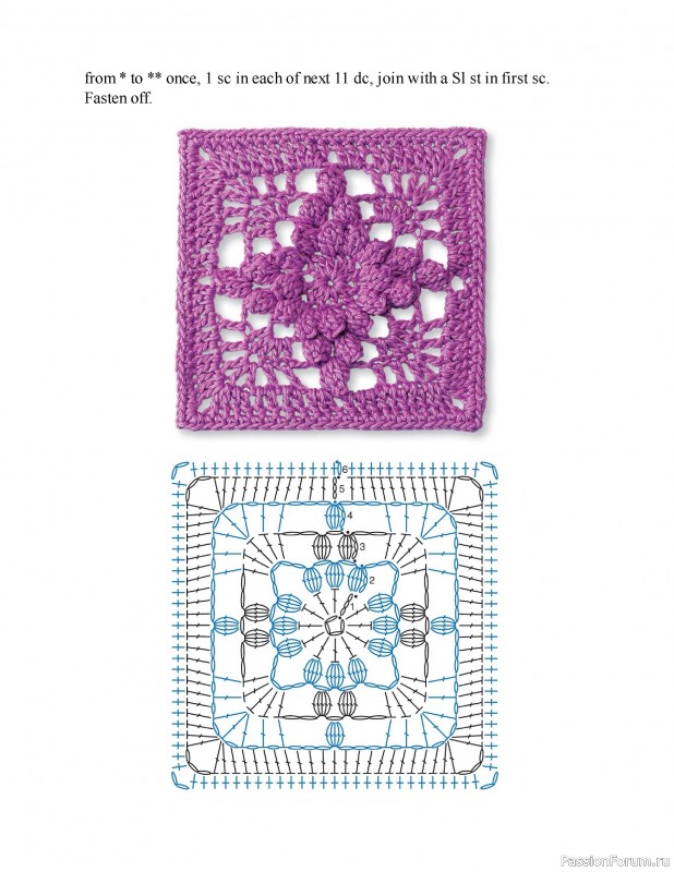 Вязаные проекты в книге «Granny Square Crochet for Beginners»