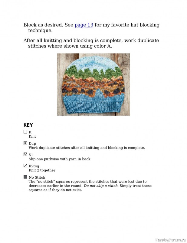 Вязаные проекты в книге «Knitting the U.S.A.». Часть 2