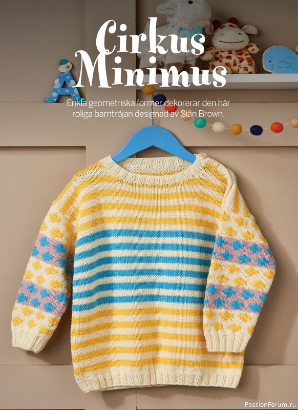 Вязаные проекты в журнале &laquo;Inspirerande handarbete - April 2026&raquo;