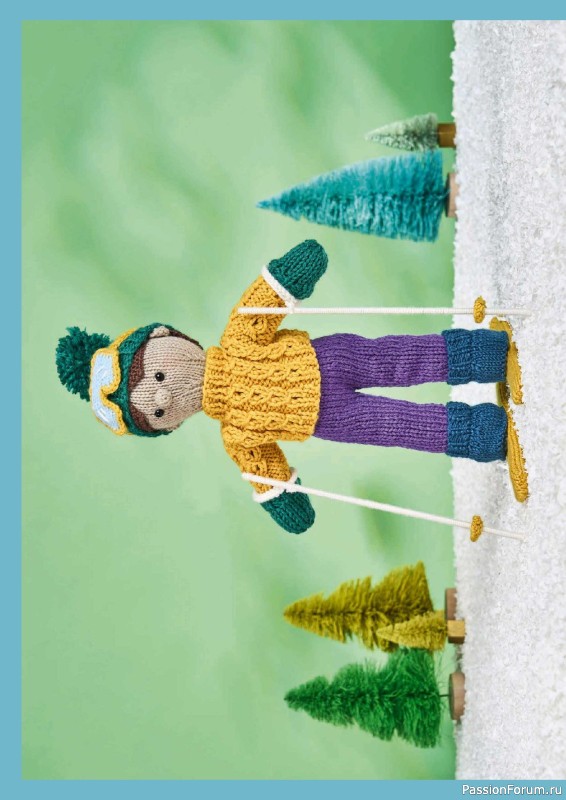 Вязаные проекты в журнале «Simply Knitting №283 2026»