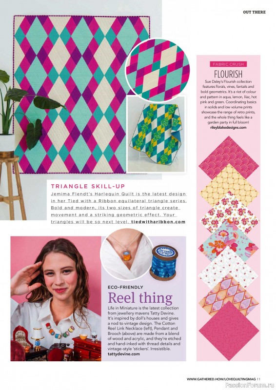 Коллекция проектов для рукодельниц в журнале &laquo;Love Patchwork & Quilting №162 2026&raquo;