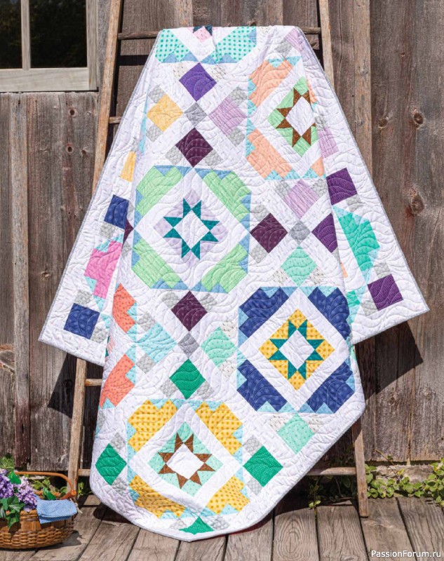 Коллекция проектов для рукодельниц в журнале &laquo;Quilter's World Specials - Late Spring 2026&raquo;