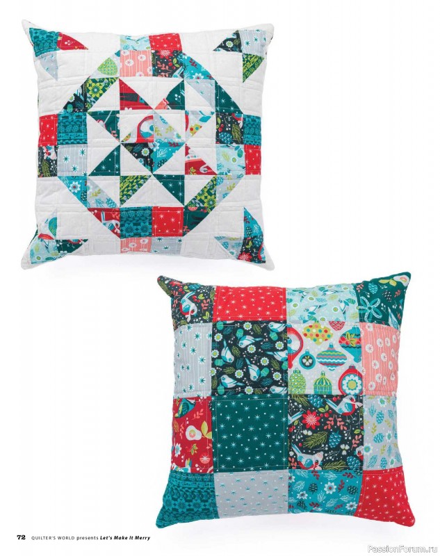 Коллекция проектов для рукодельниц в журнале «Quilter’s World Specials: Let's Make It Merry 2026»