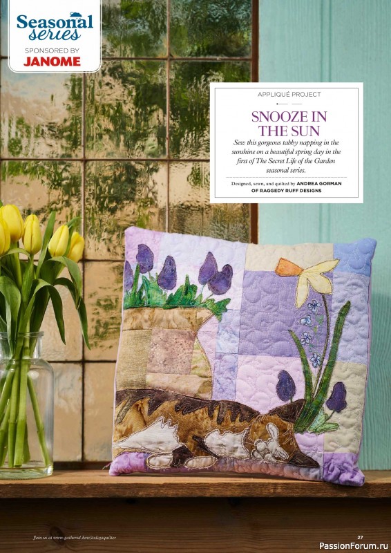 Коллекция проектов для рукодельниц в журнале &laquo;Todays Quilter №138 2026&raquo;