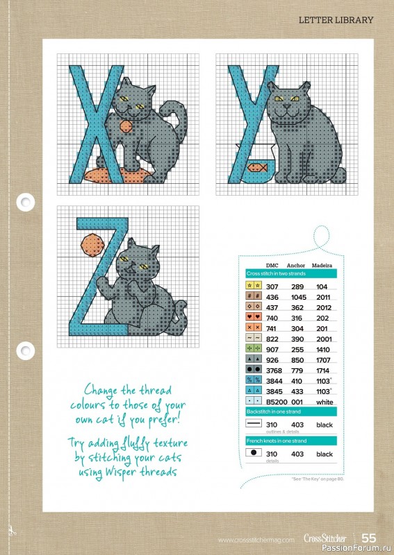 Коллекция вышивки крестиком в журнале «CrossStitcher №382 2022»