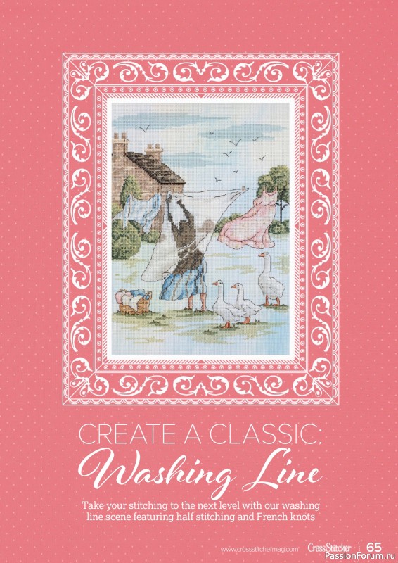 Коллекция вышивки в журнале «CrossStitcher №424 2025»