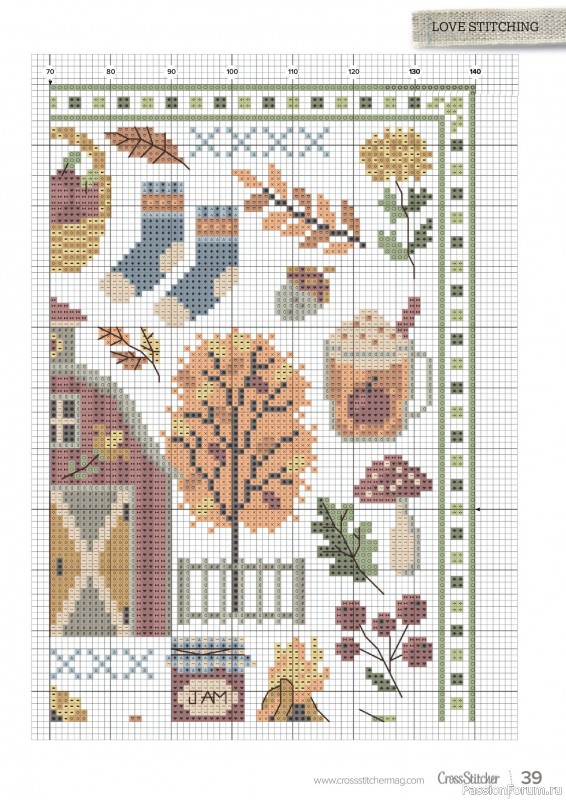 Коллекция вышивки в журнале «CrossStitcher №440 2026»